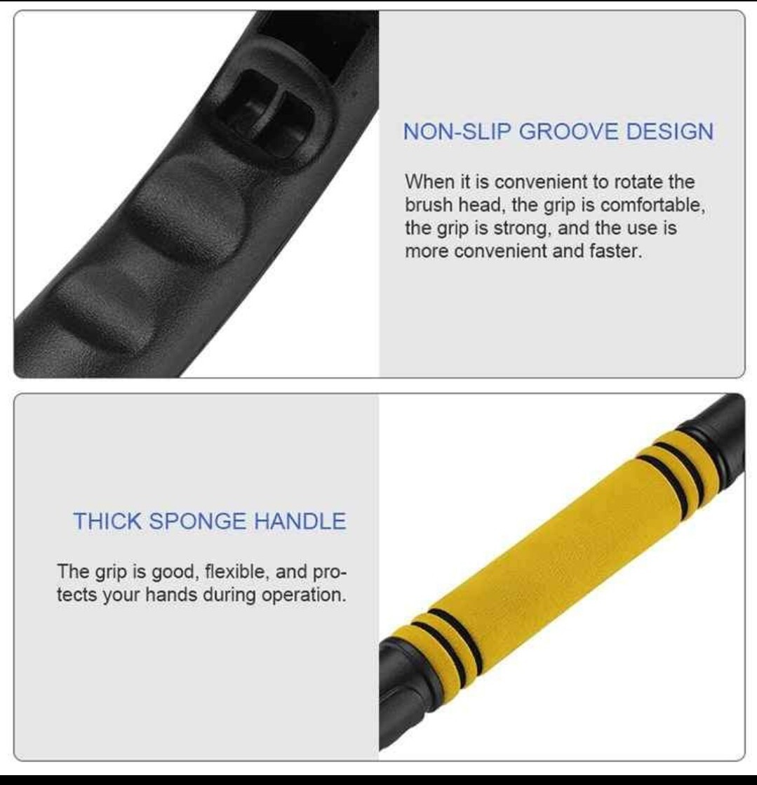 3-in-1 Extendable Car Ice Scraper, Snow Brush/Remover