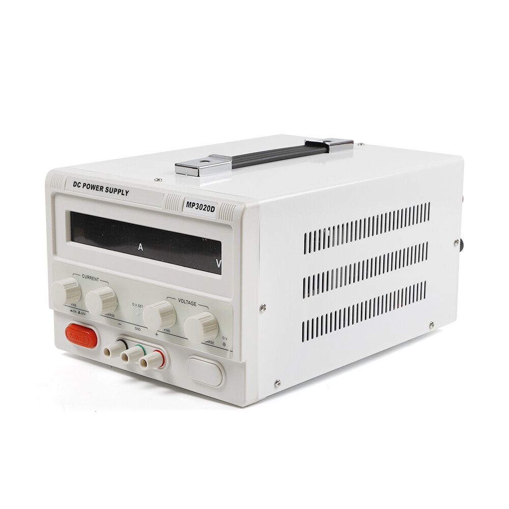 MP3020D Regulated LED Variable Adjustable Lab DC Bench Power Supply 0-20A 0-30V