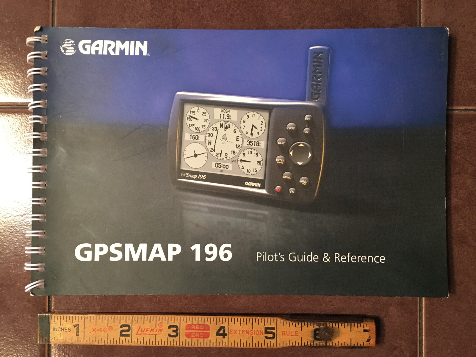 Garmin GPSMAP 196 Pilot's Guide