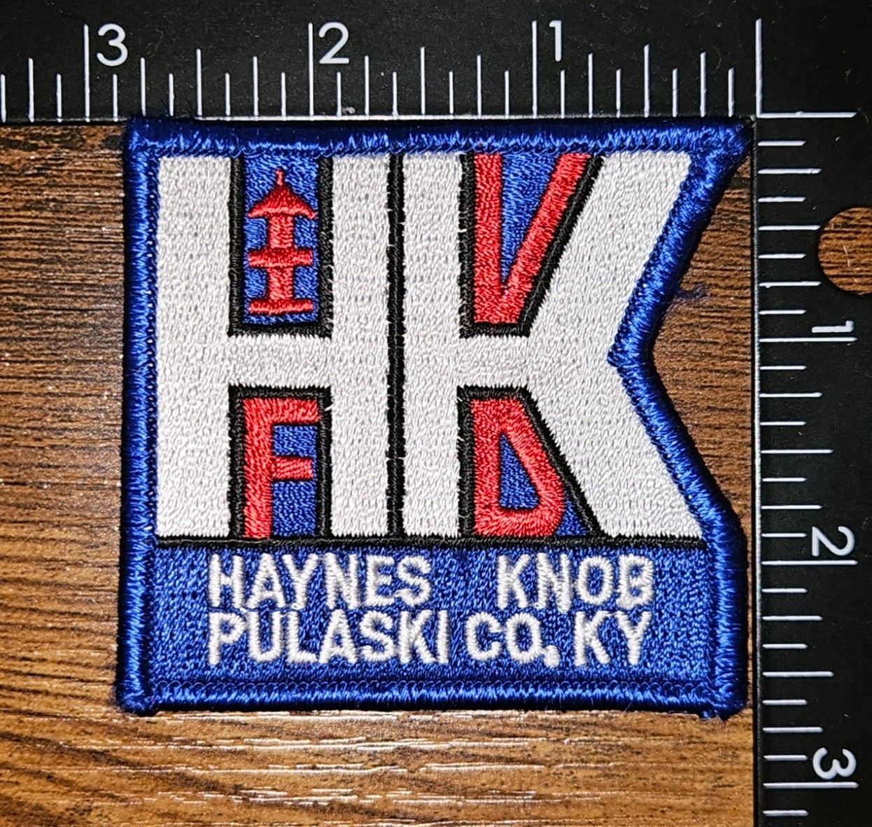 Haynes Knob Pulaski County Kentucky Volunteer Fire Department Patch