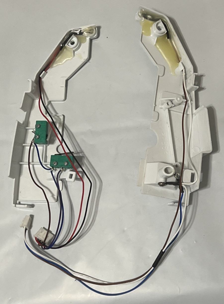 OEM Frigidaire EFIC117 Countertop Ice Maker Side Panels Sensor Switches Part SET