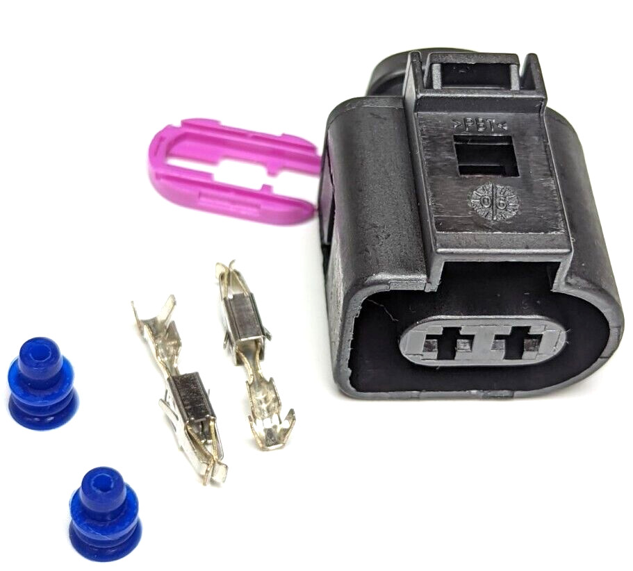 Housing Pigtail Plug Fog Light Washer Caliper Connector For VW Audi Porsche