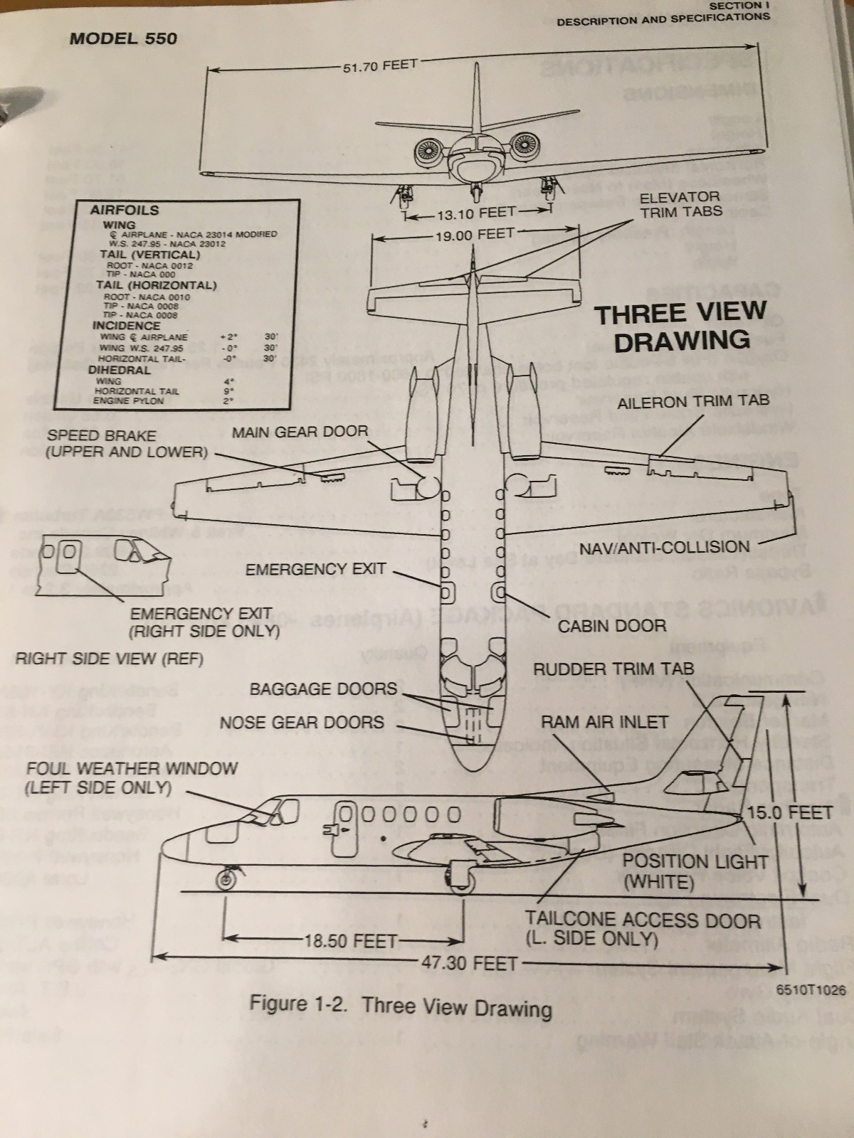 Citation Bravo, Model 550 Operating Manual