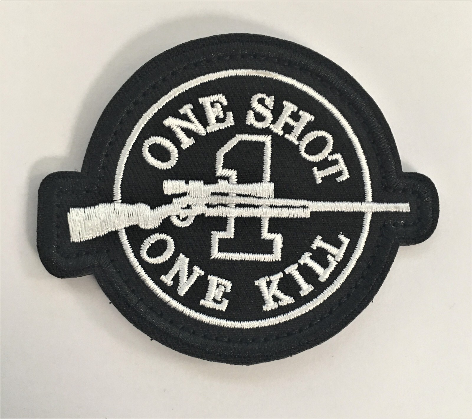 One Shot One Kill Emb Patch (Recon SEAL Special Forces Recon SOI Topgun) PV1046