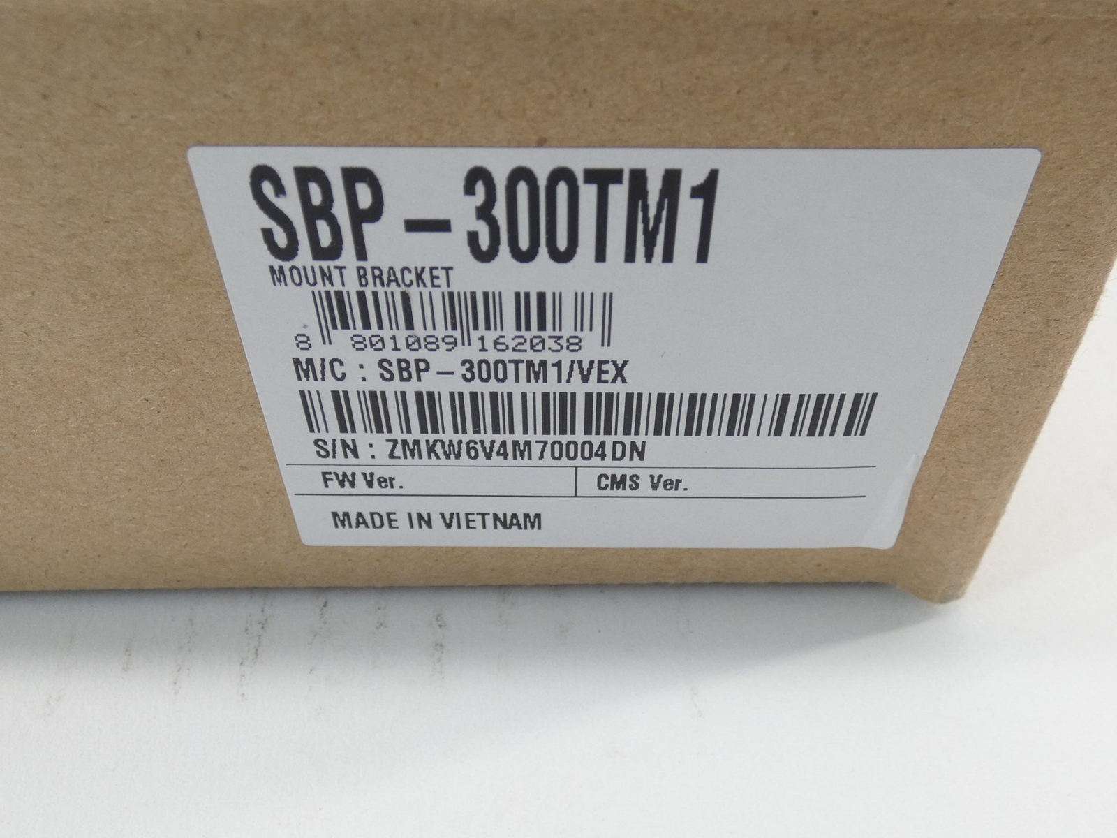 Hanwha Techwin SBP-300TM1 Hanging Tilting Mount Adaptor - NEW Surplus!