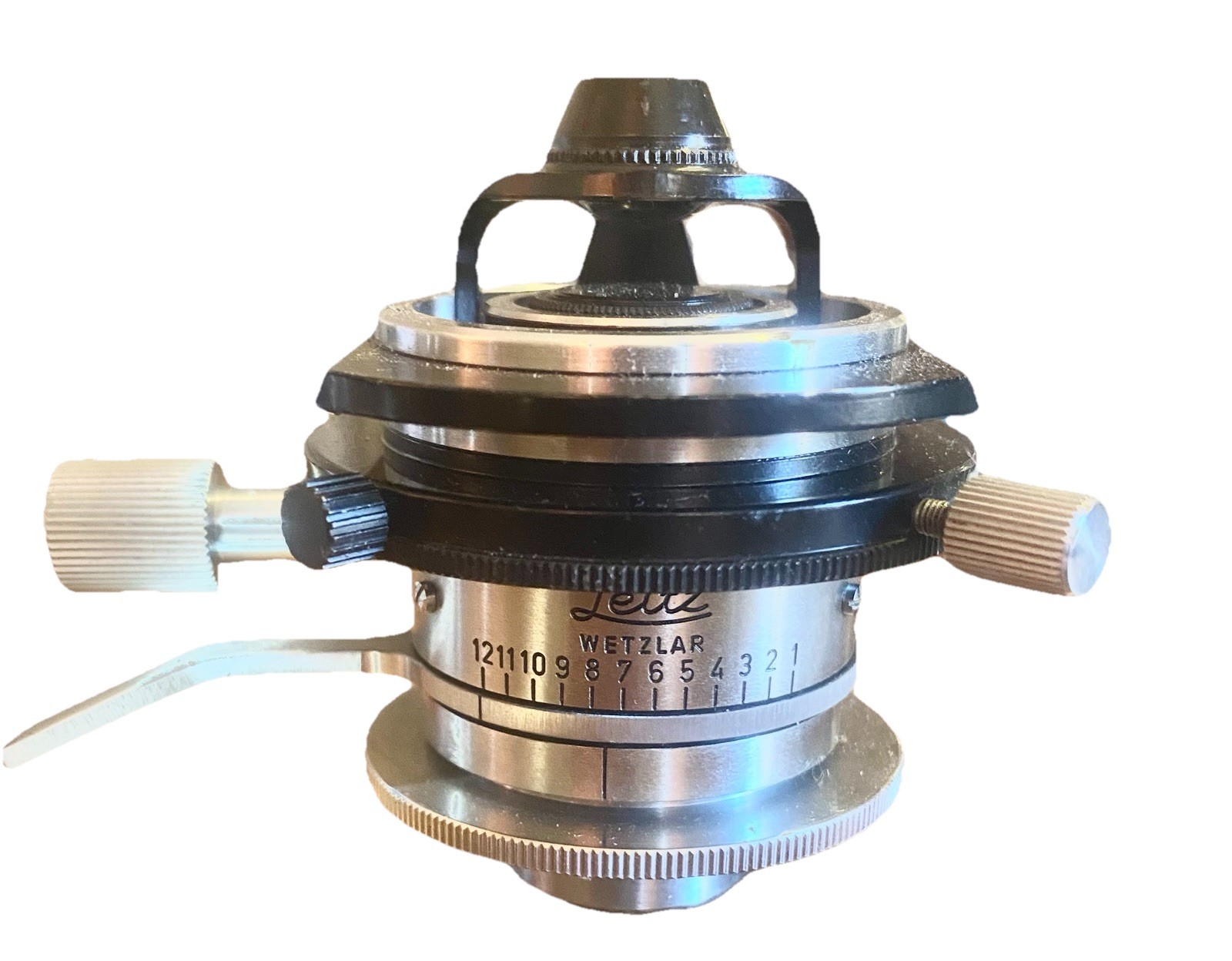 VINTAGE LEITZ VINTAGE BEREK MICROSCOPE CONDENSER FOR ORTHOPLAN ORTHOLUX