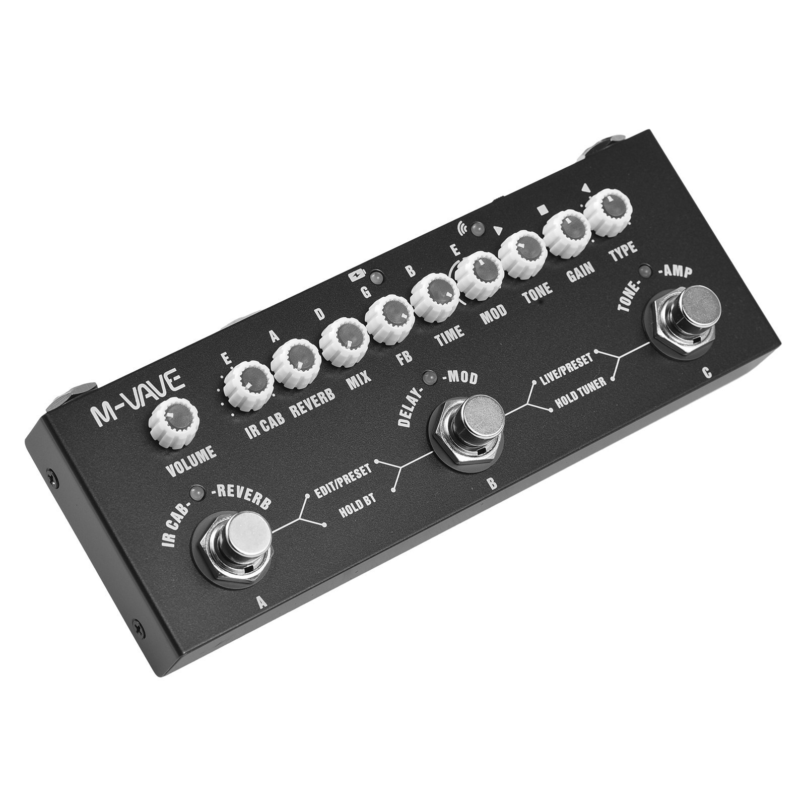 Multifunctional Electric Guitar Combined Effect Pedal For M-VAVE CUBE BABY