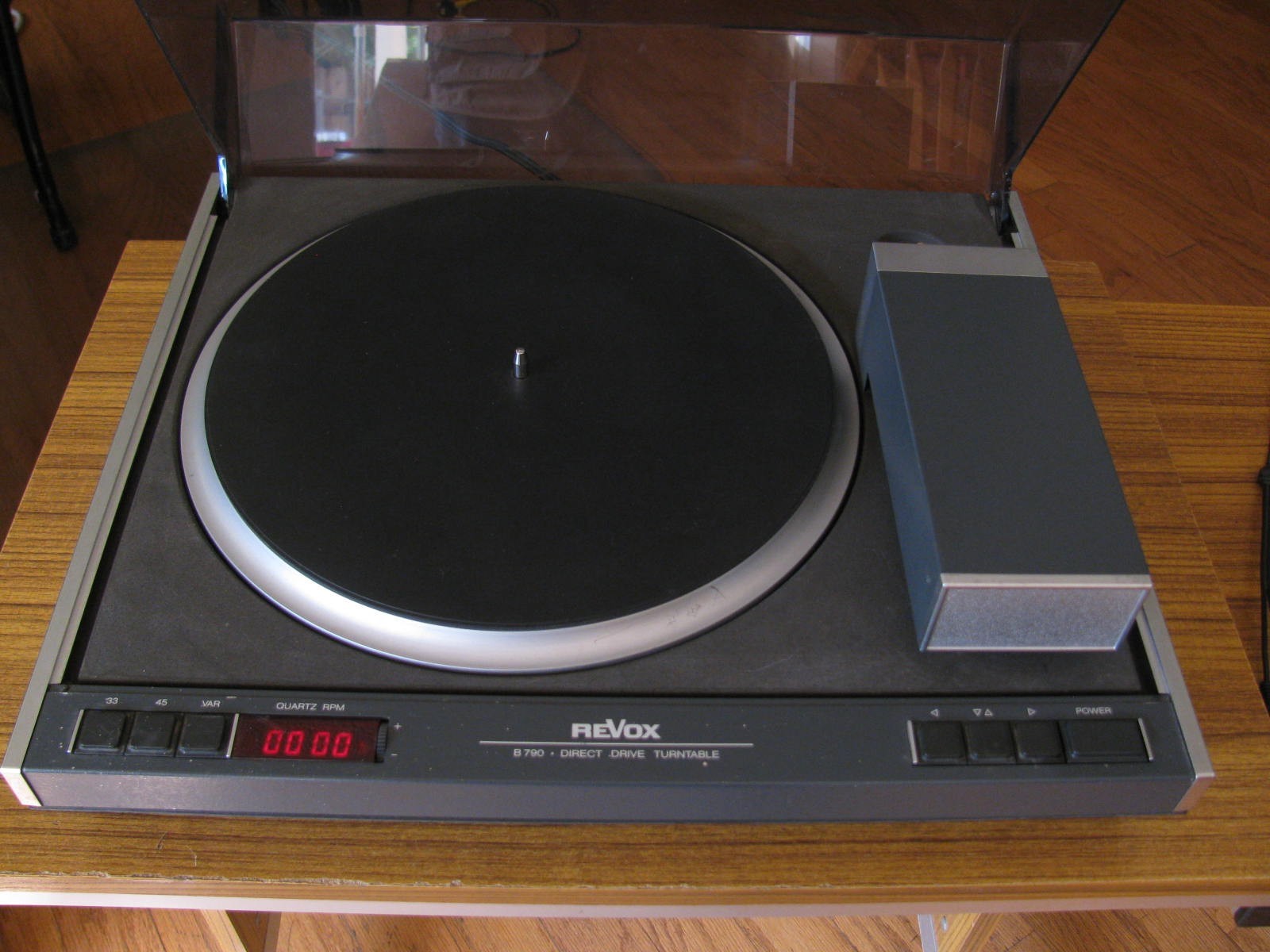 Studer Revox B790 Professional Direct Drive Linear Tracking Turntable Works