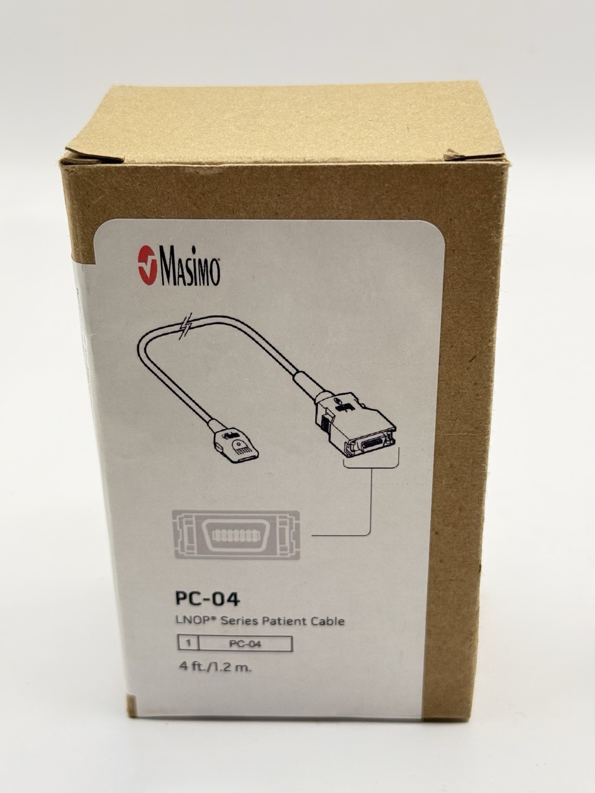 Masimo LNOP Series Patient Cable, 4 ft., PC-04 (REF: 1173)