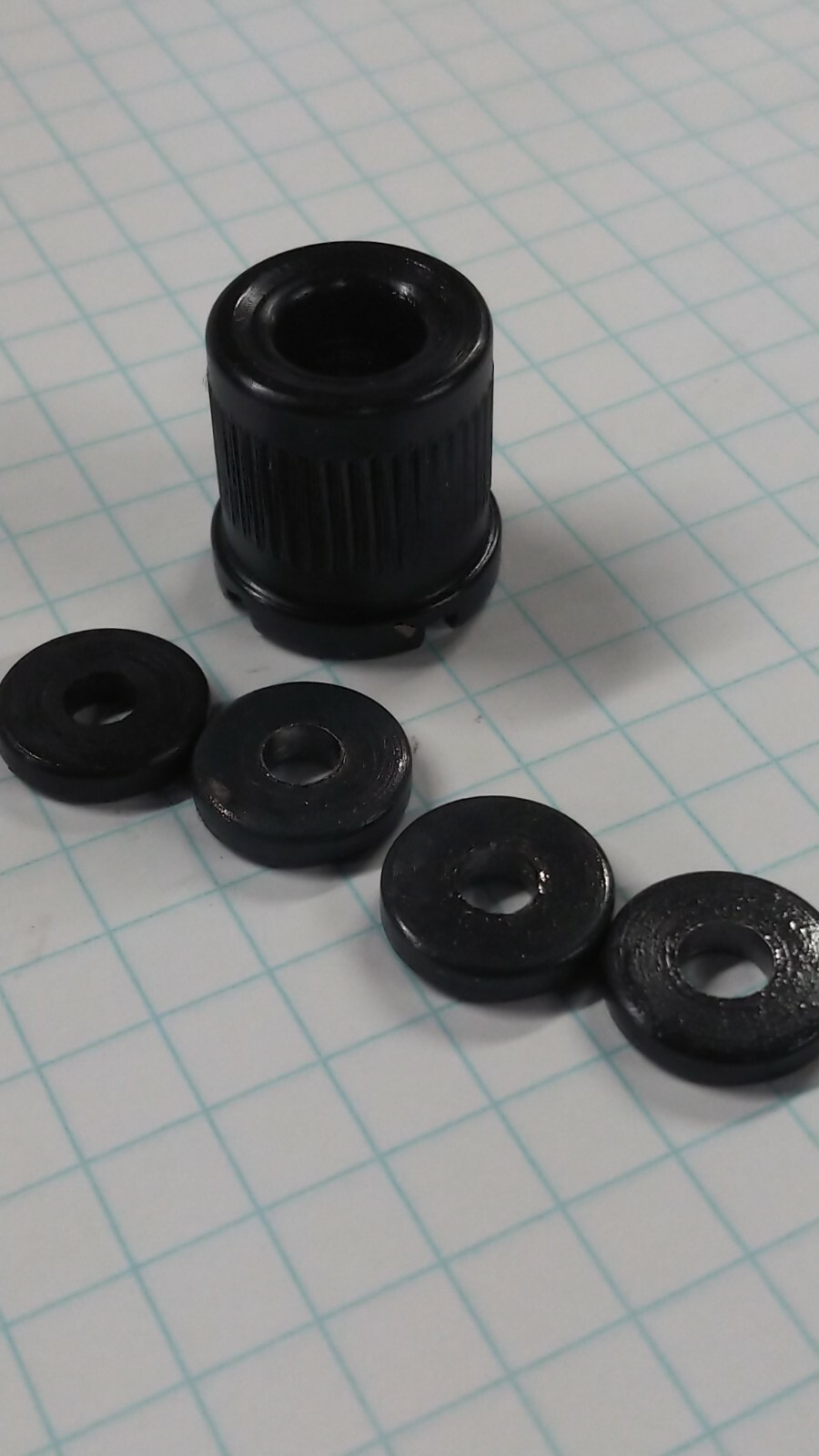 G/K43  BLANK ADAPTER NUT KIT (ORIGINAL METRIC THREADS-14MM x 1.5)