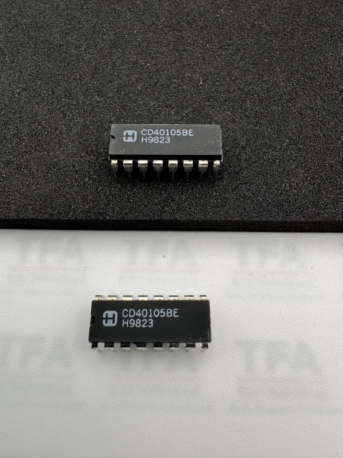 5 PCS CD40105BE Harris 4-bit FIFO Register Memory IC CMOS DIP16