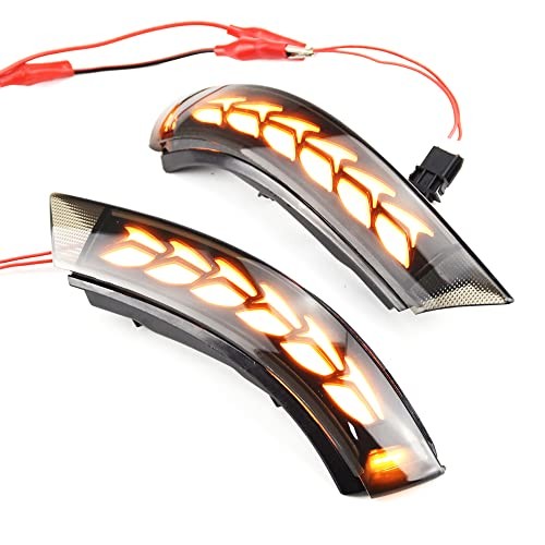 LED Dynamic Turn Signal Light Indicator Sequential Blinker Lamp Yellow