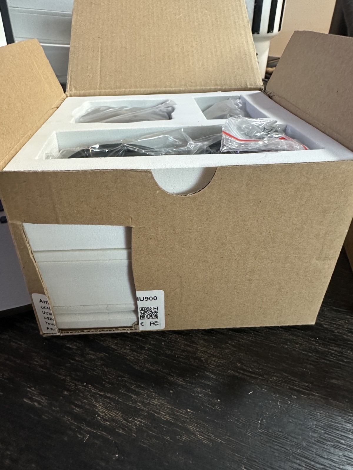 AmScope MU900 9MP USB 2.0 Microscope Camera | Open/Cut Box | Complete | Unused