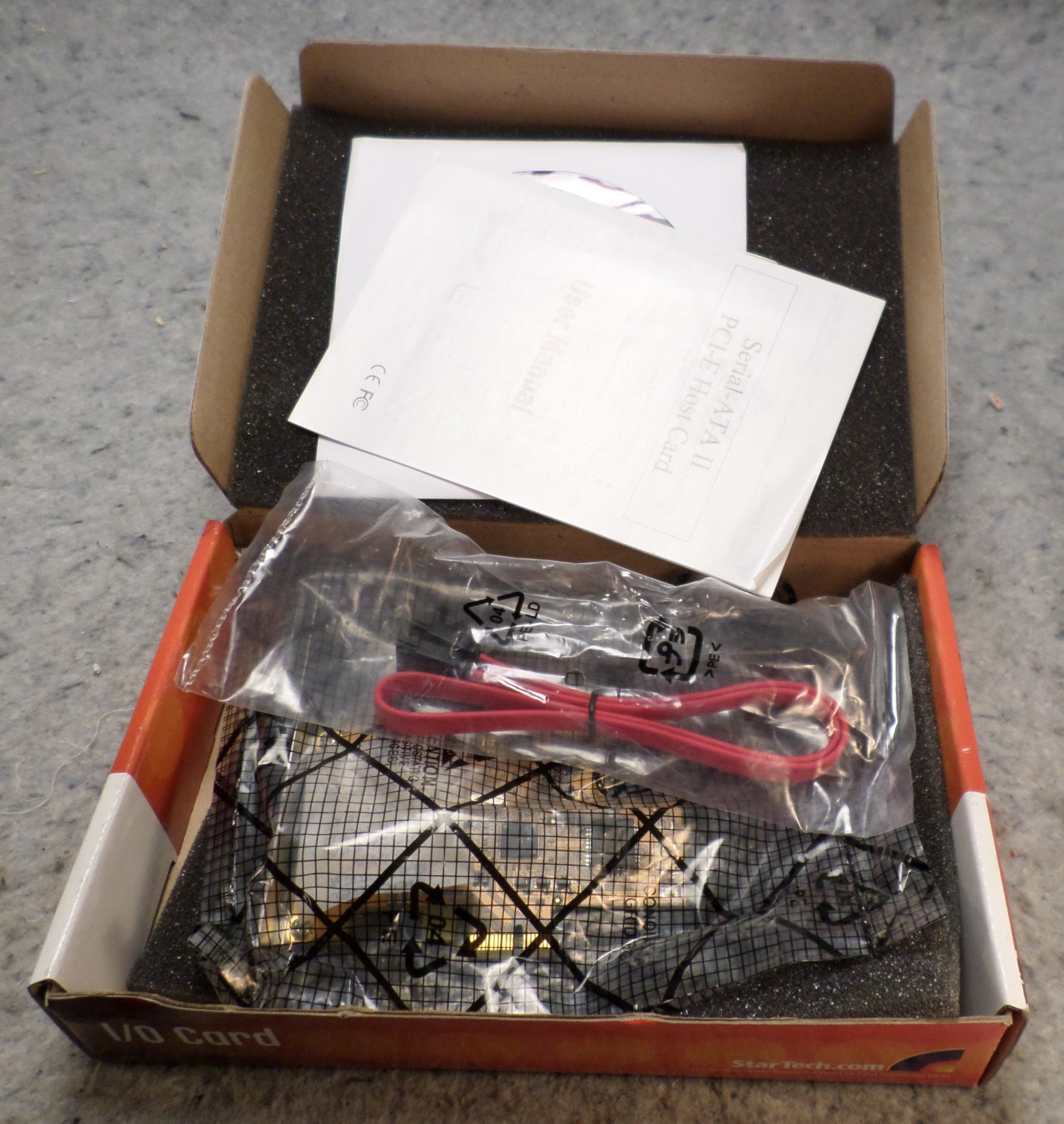 2-Port PCI Express SATA2  II 2 Port Controller Card New.... (C15B5)