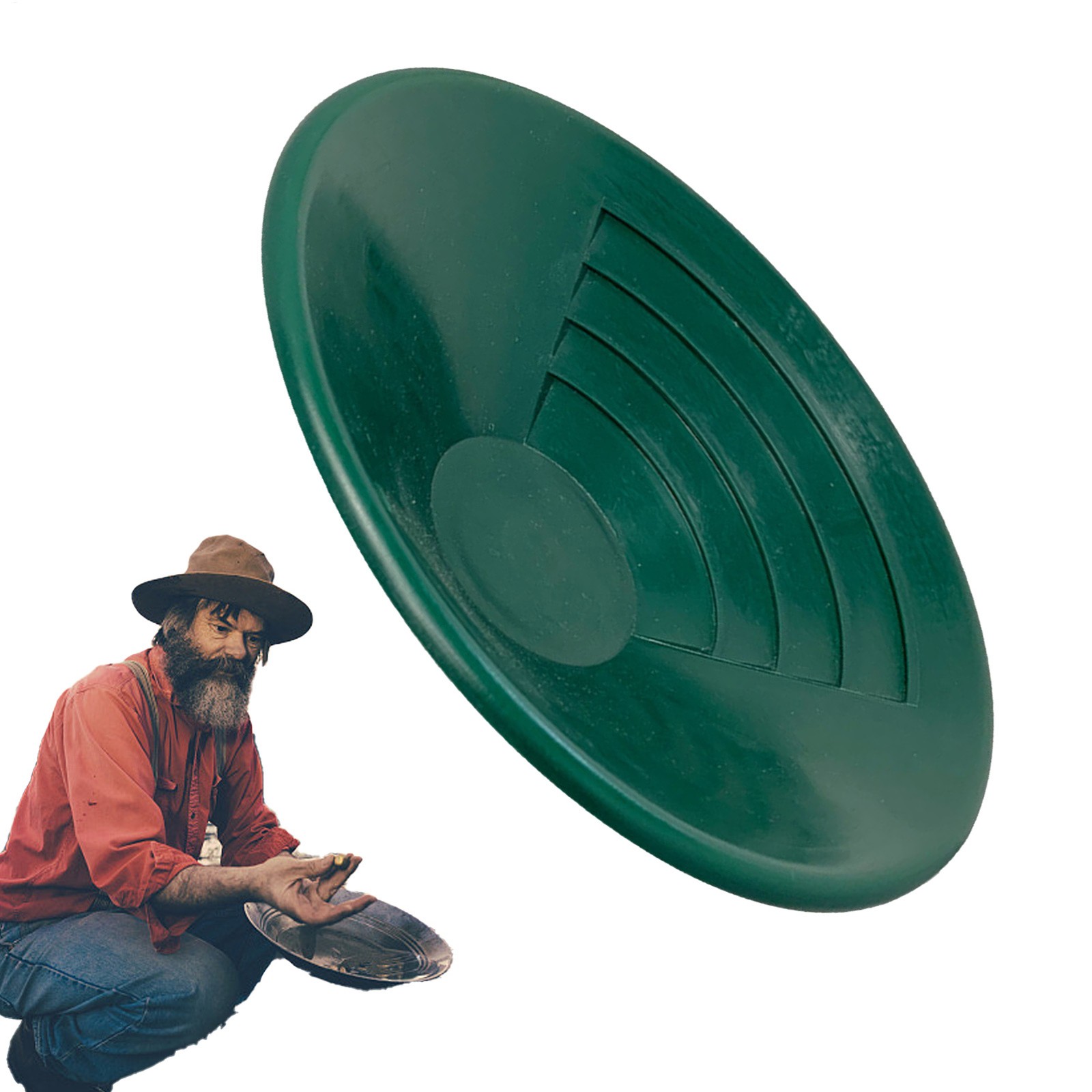 Gold Panning Sifter Plate Sorting Device Gold Washing Dish For Mining