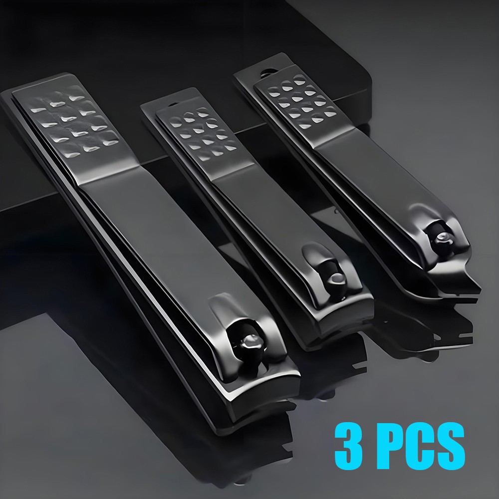 3 PCS Ultra Sharp Toe Nail Clippers for Men Women,Carbon Steel Nail Clippers