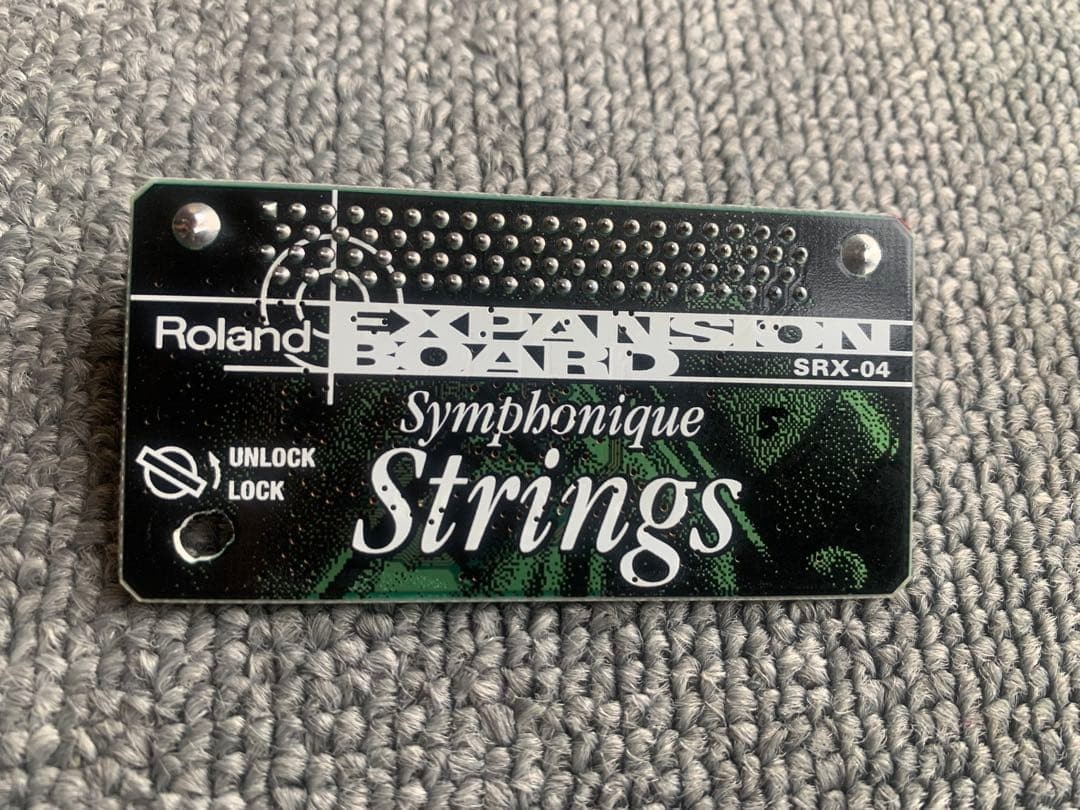 Roland SRX-04 Symphonique Strings Expansion Board from japan