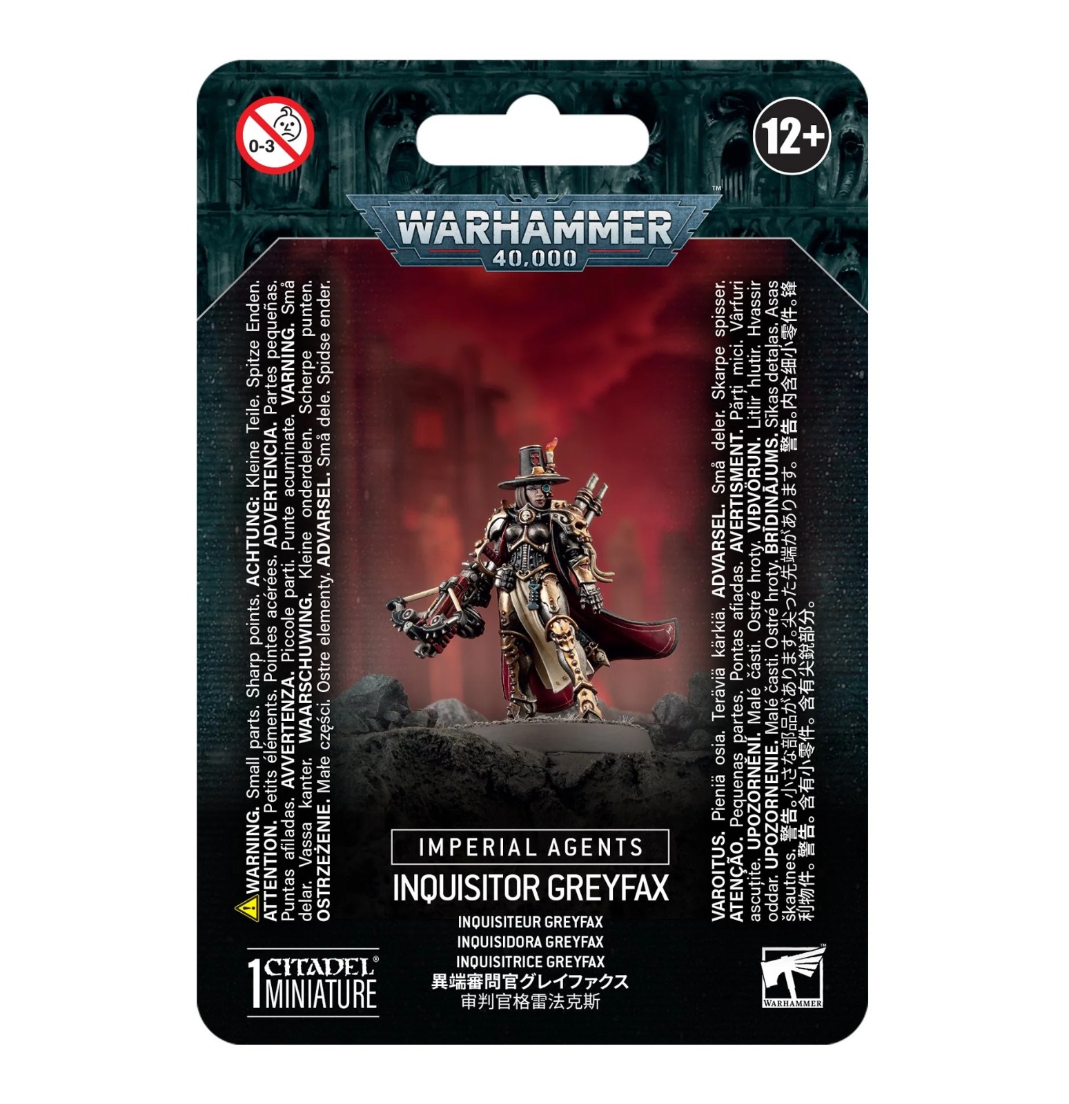 Imperial Agents: Inquisitor Greyfax - Warhammer 40k - Brand New! 52-45C