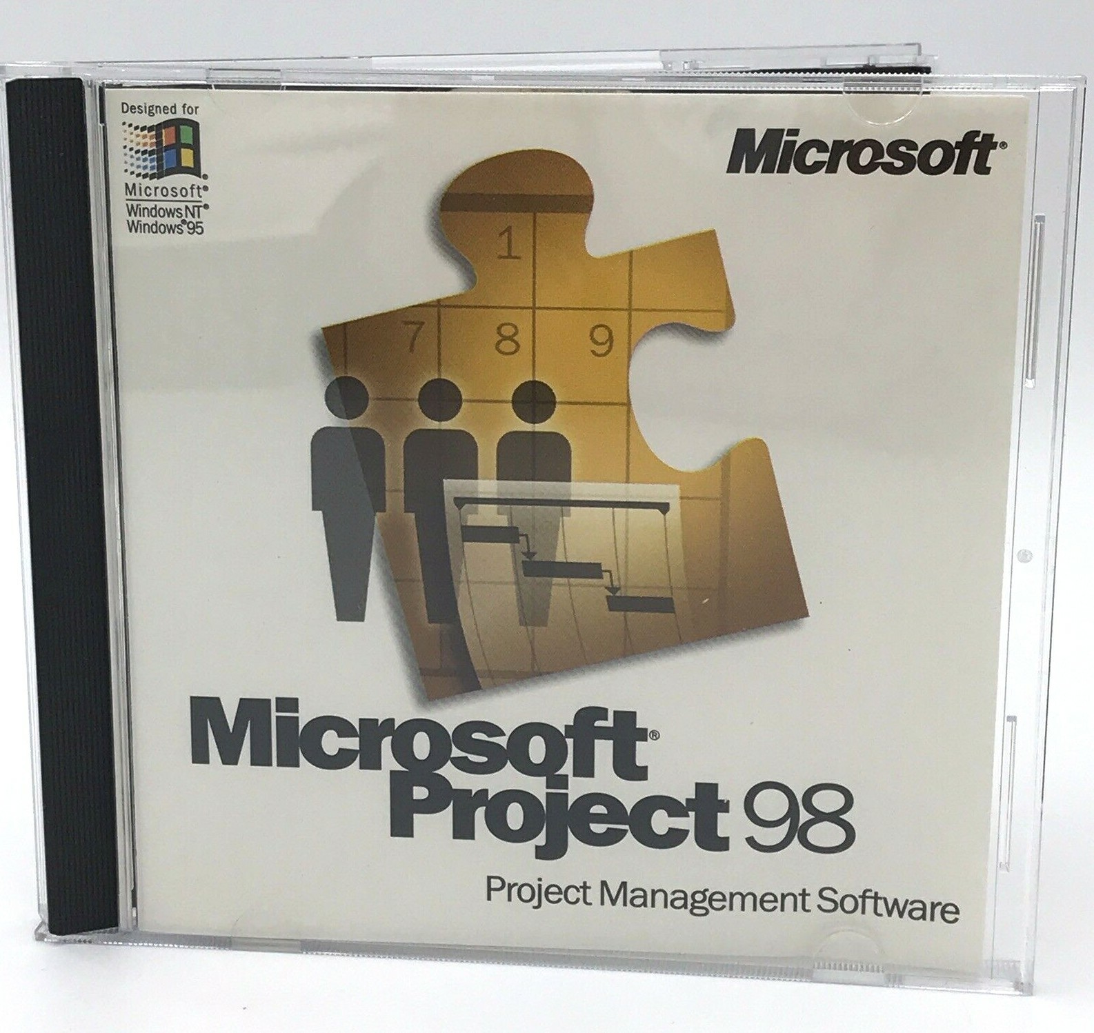 Microsoft Project 98 SR-1 Project Management Software CD Key Product Code