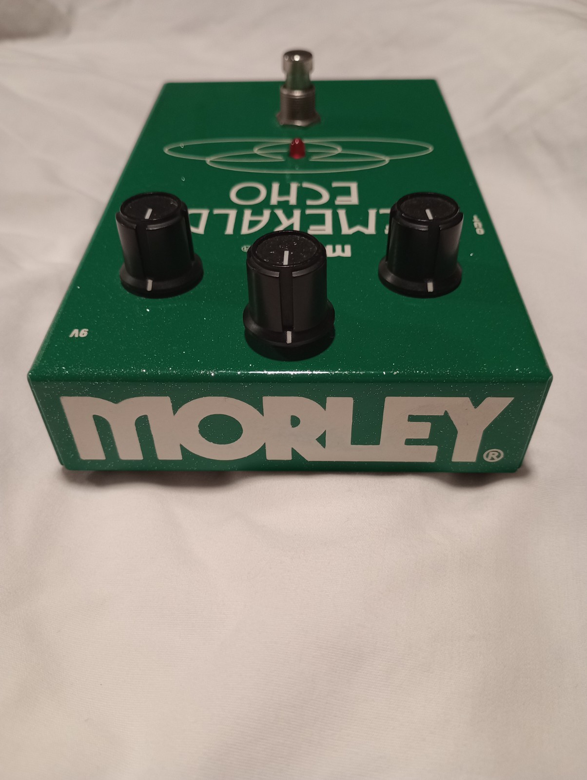 Morley Emerald Echo 1997 Vintage Analog Reverb Delay Effect Pedal