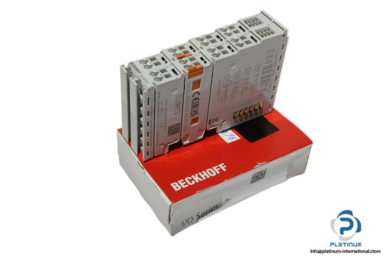 BECKHOFF EL3413 ETHERCAT TERMINAL_4 x current, 3 x voltage_max. 690 V AC 3-phase
