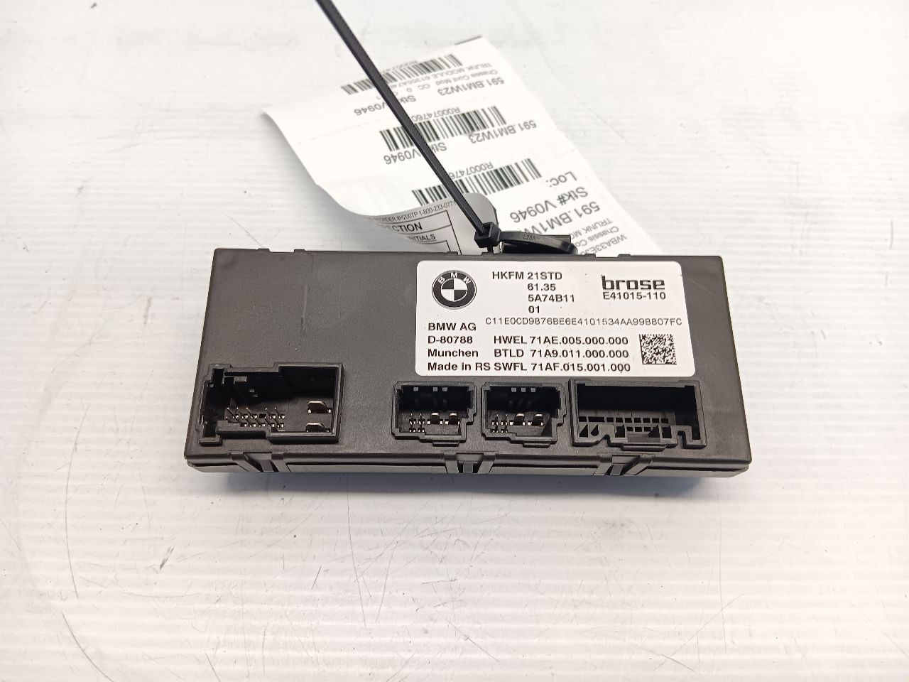 OEM Power Liftgate Control Module BMW 740i 750e 760i X1 i7 2023 2024 61355A74B11