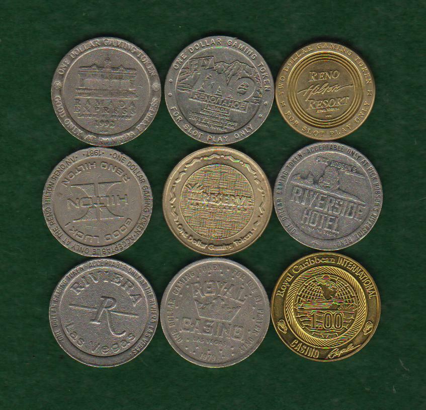 CASINO GAMING TOKEN - YOU PICK THE ONE YOU WANT - R TO S - VEGAS / RENO / MORE