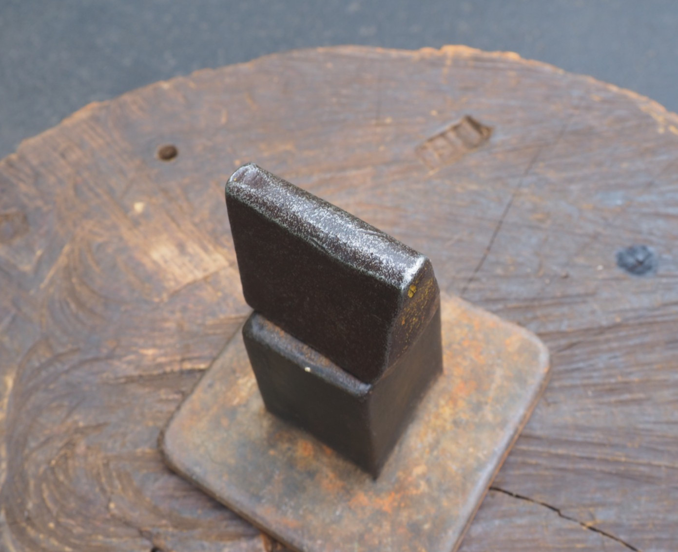 CLEAN 1/2" BOTTOM FULLER 1" HARDY BLACKSMITH ANVIL FORGE BLADESMITH CREASING OLD
