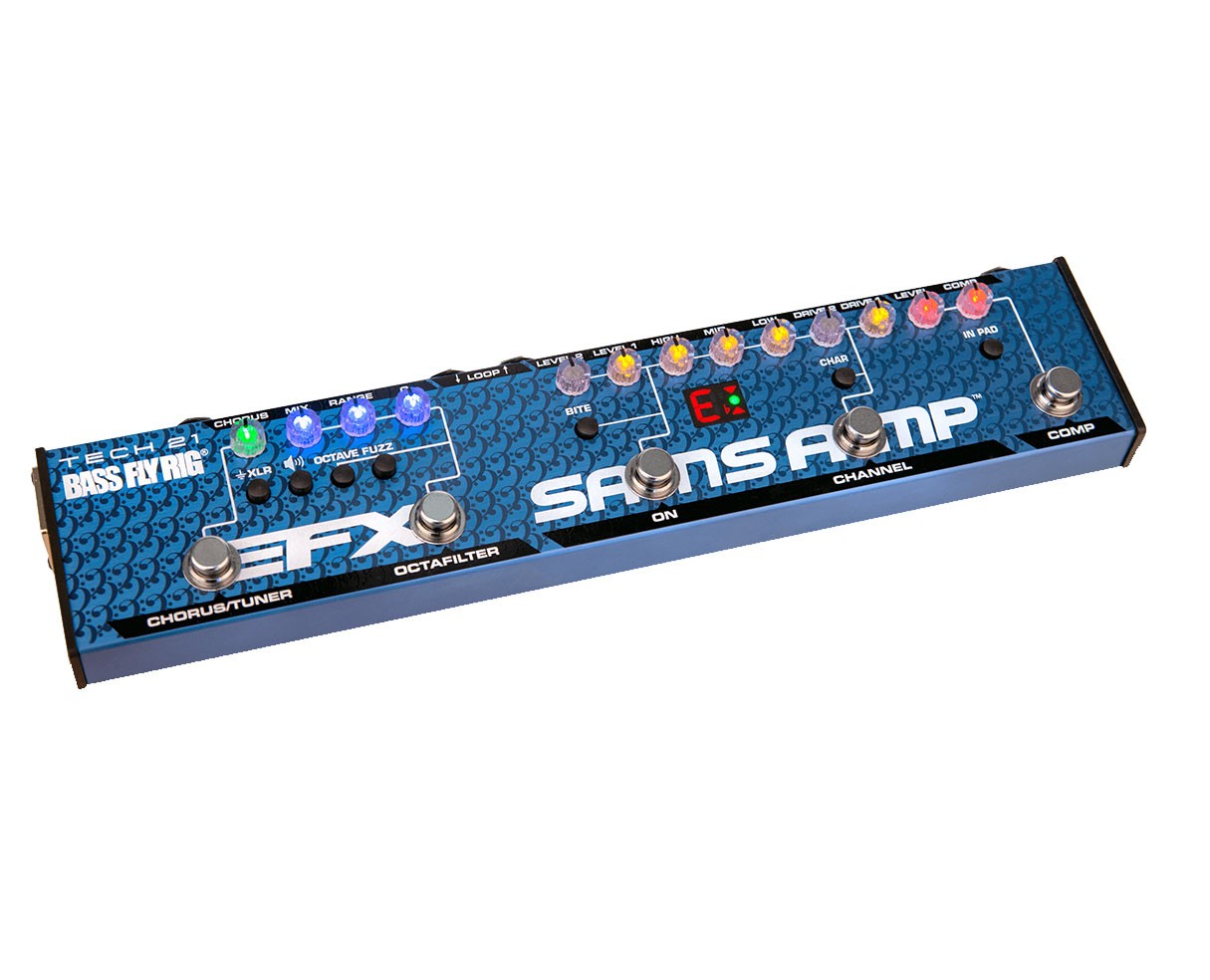 Tech 21 Bass Fly Rig V2 Multi-Fx Pedal