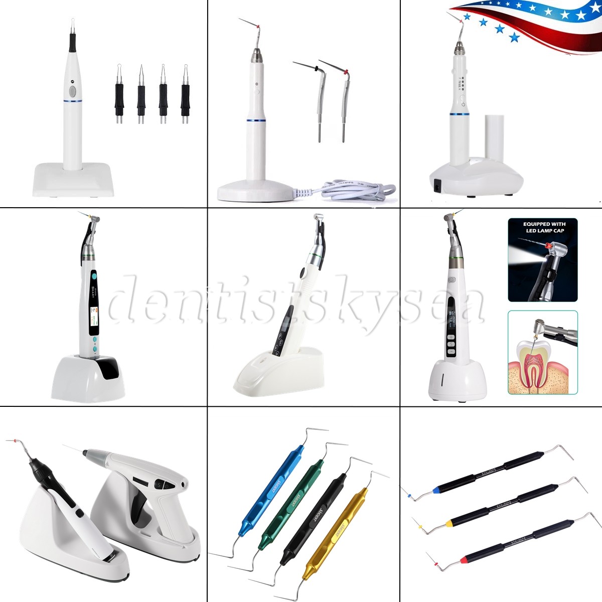 Dental Endo Obturation Heated Pen System/Gutta Percha Cutter/Hand Plugger/Tips