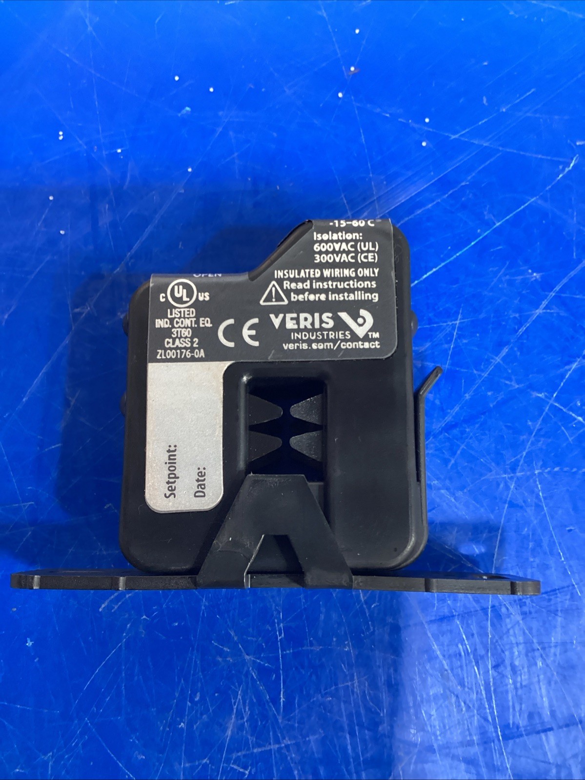 VERIS HAWKEYE 608 DIGITAL ADJUSTABLE CURRENT SWITCH 175A Free Shipping!!