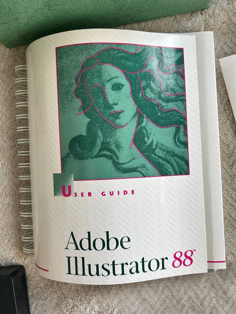Adobe Illustrator 88. Vintage Apple Macintosh software 1987-1987 years