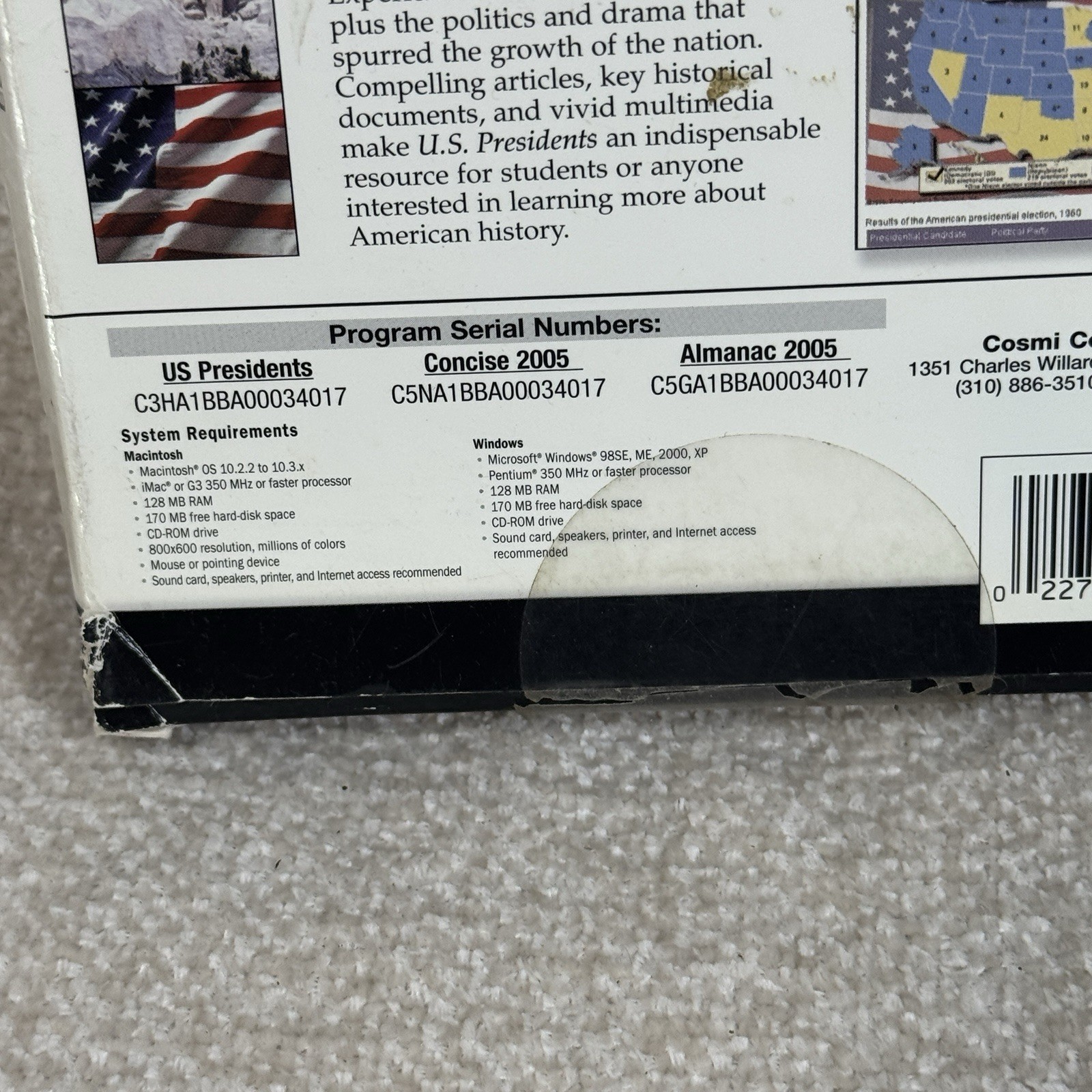 Encyclopedia Britannica Reference Collection 2005 PC CD-ROM Software Set