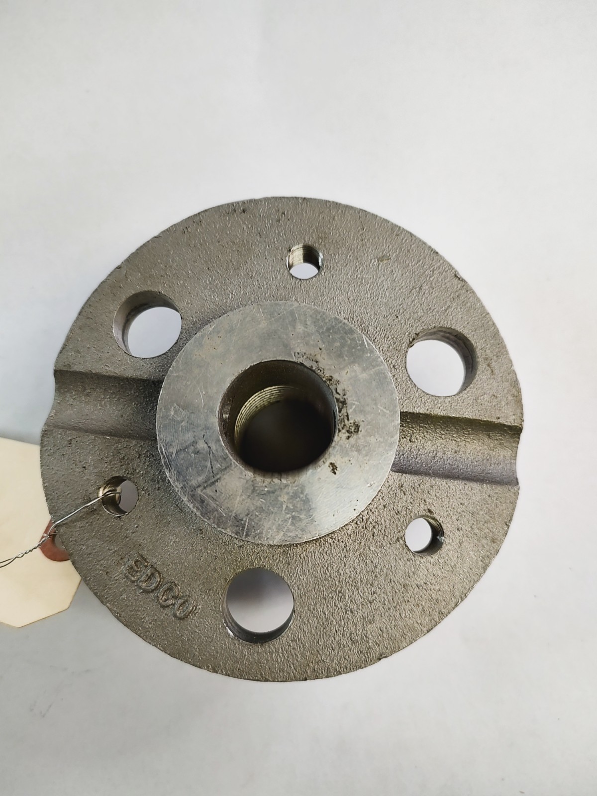 EDCO 6 Hole Screw On Grinder Hub NOS