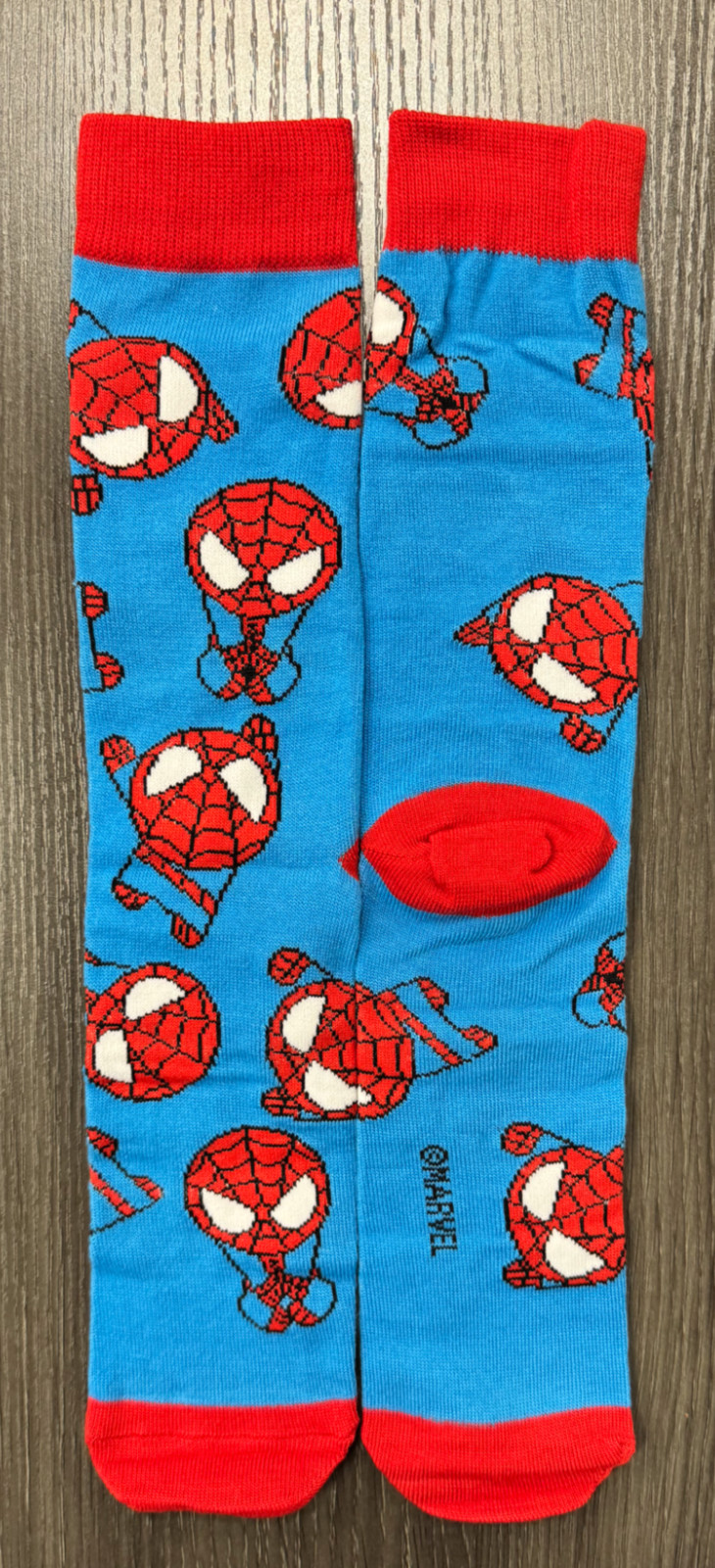 Brand New - One Size Fits Most - Marvel - Chibi - 6 Pair Crew Socks