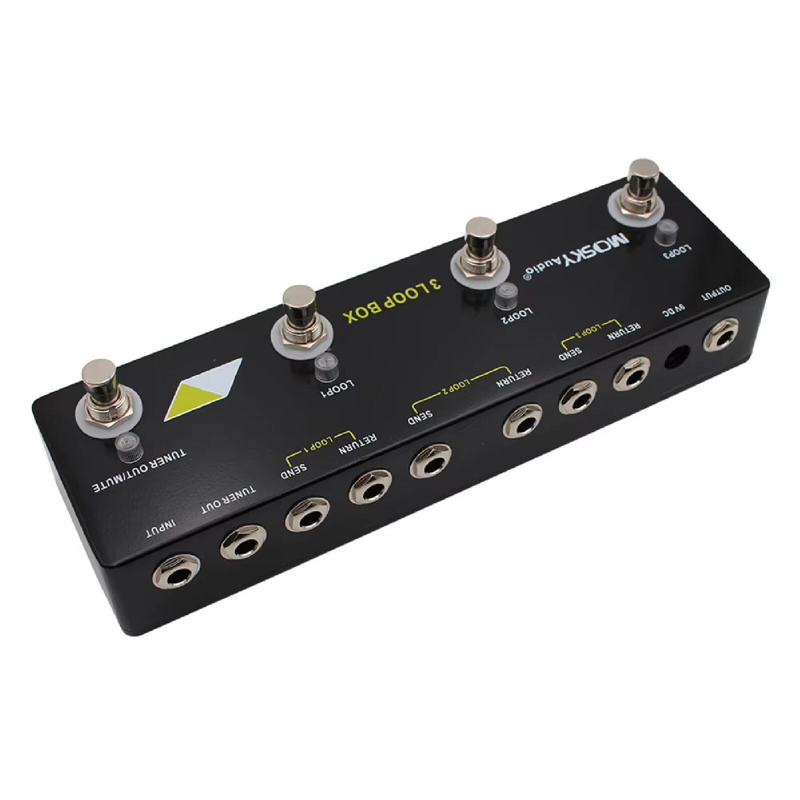 MOSKY Audio 3 LOOP BOX Guitar Pedal Looper Switcher Effect Pedal Loop System CA