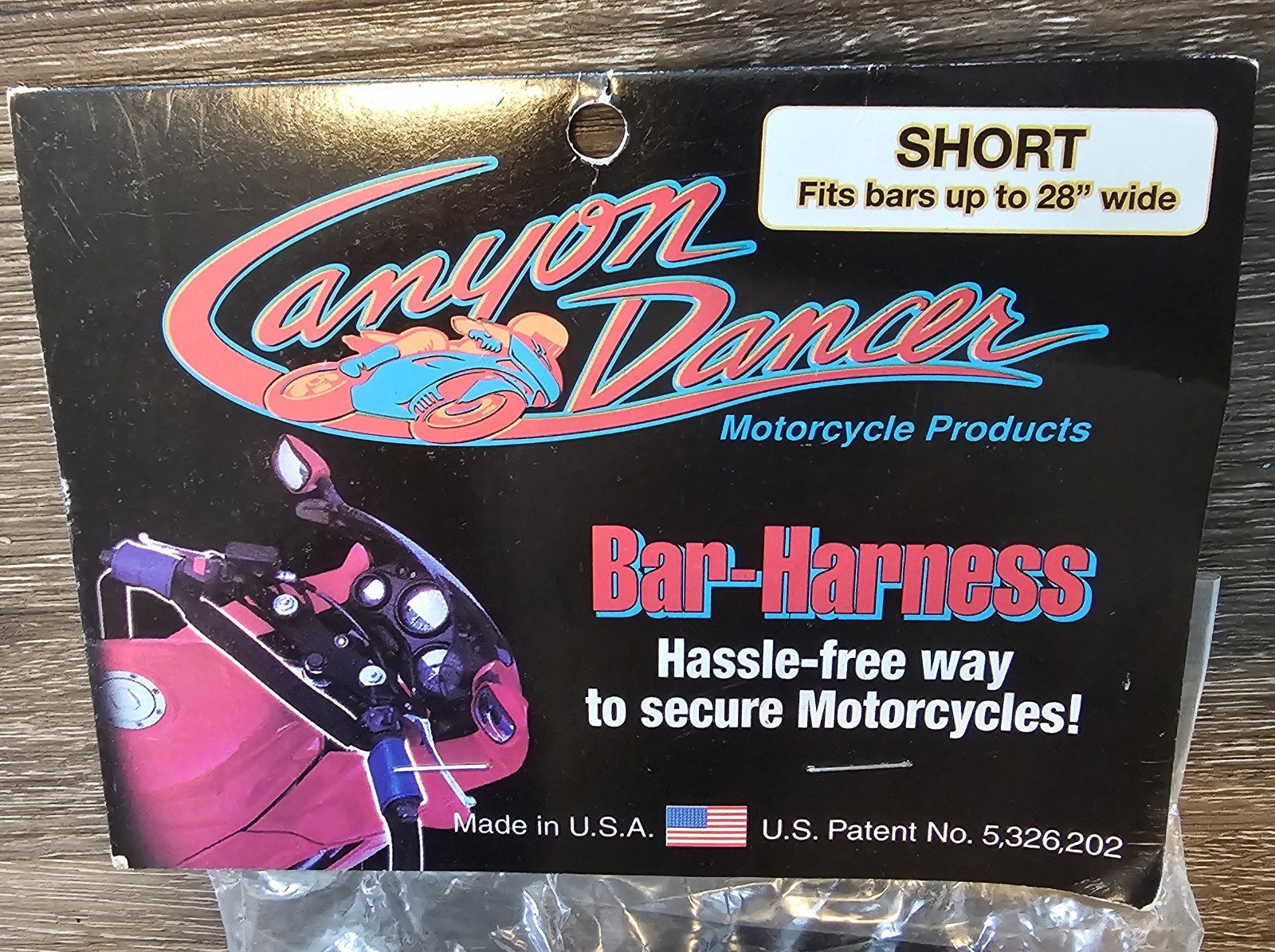 Canyon Dancer Bar Harness Black 28" 100808