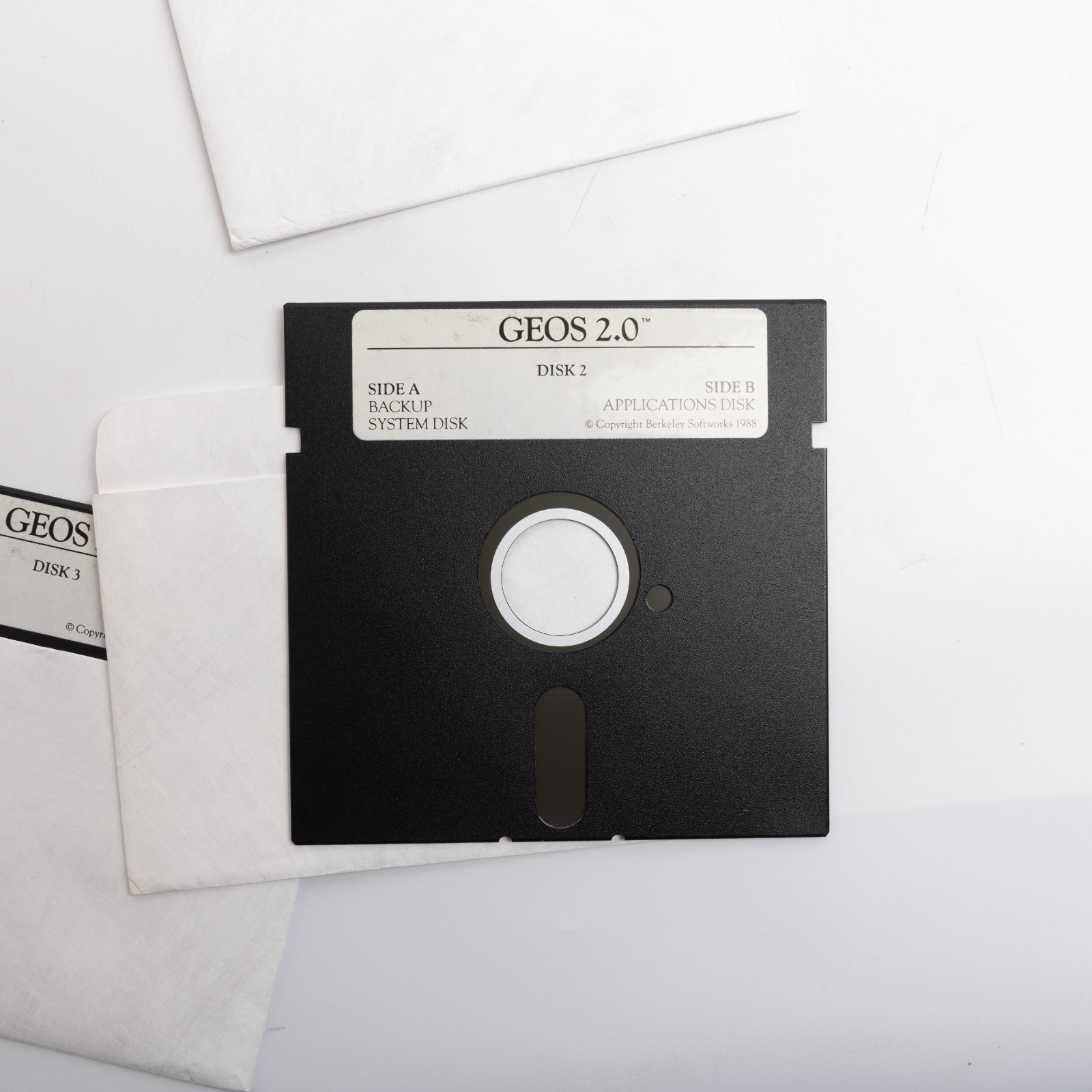 Berkeley Softworks Geos 2.0 Floppy Discs