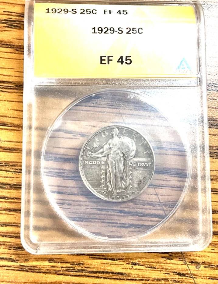 1929-S. Standing Liberty Quarter