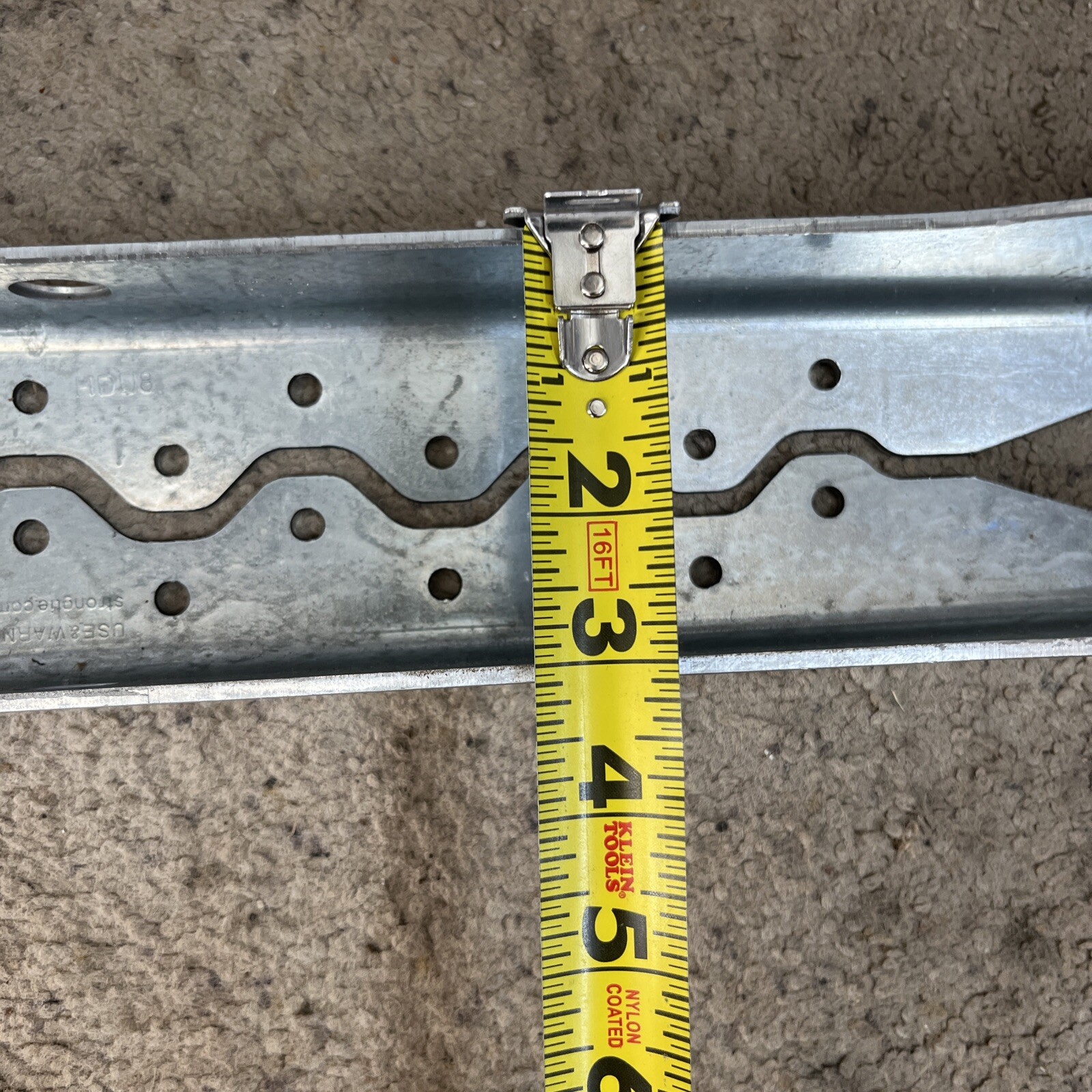 Simpson Strong-Tie HDU8-SDS2.5-16-5/8" Galvanized Predeflected Holdown w/SDS