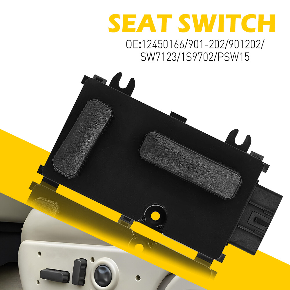 Driver Side Power Seat Switch For 1999-2006 GMC Sierra 1500 2500 3500 Waterproof
