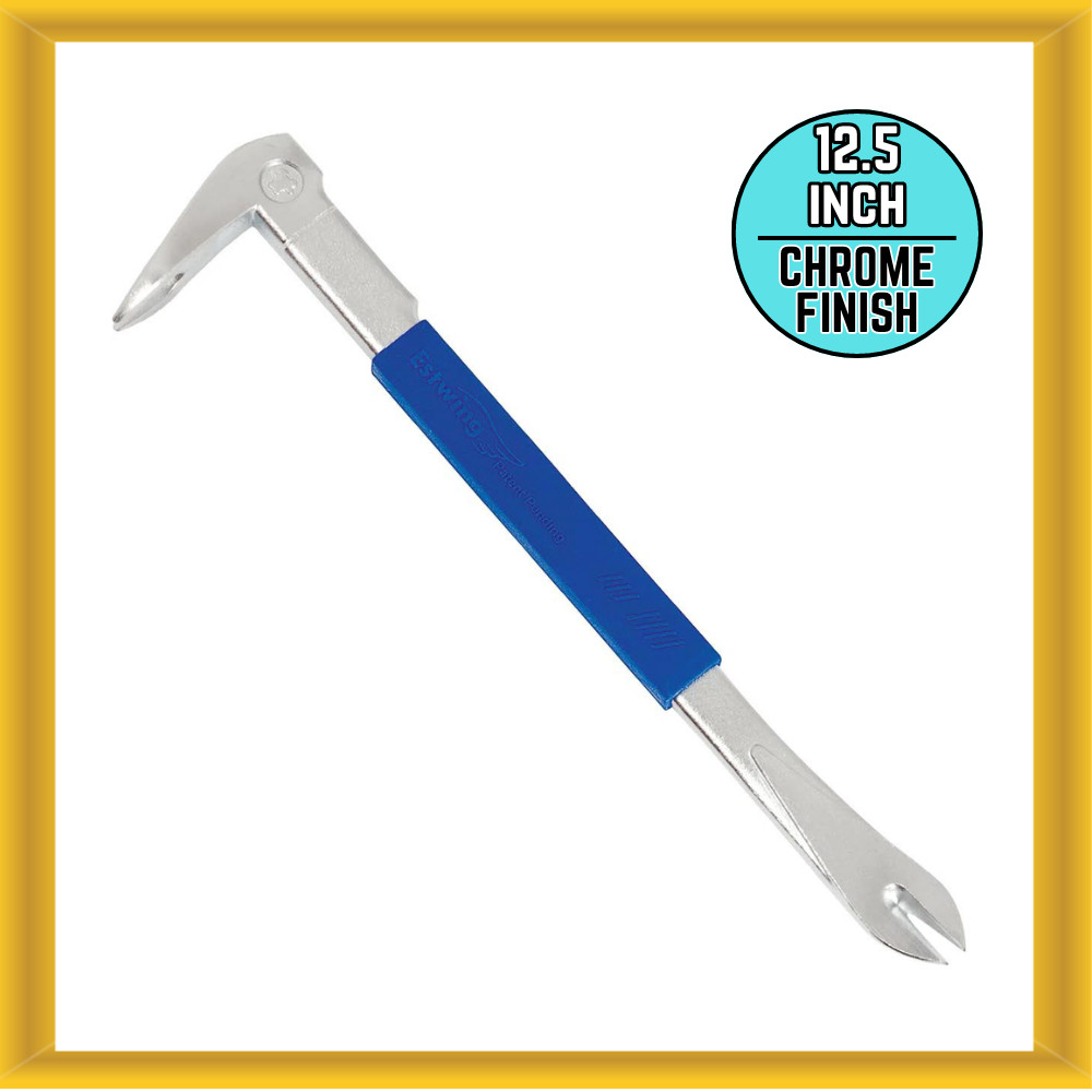 Estwing PC300G 12.5″ Pro Claw Nail Puller/Pry Bar with No-Slip Cushion Grip