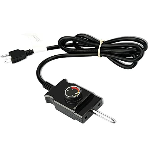 Heavy Duty Power Cord with Thermostat Control for Masterbuilt Electric Smokers