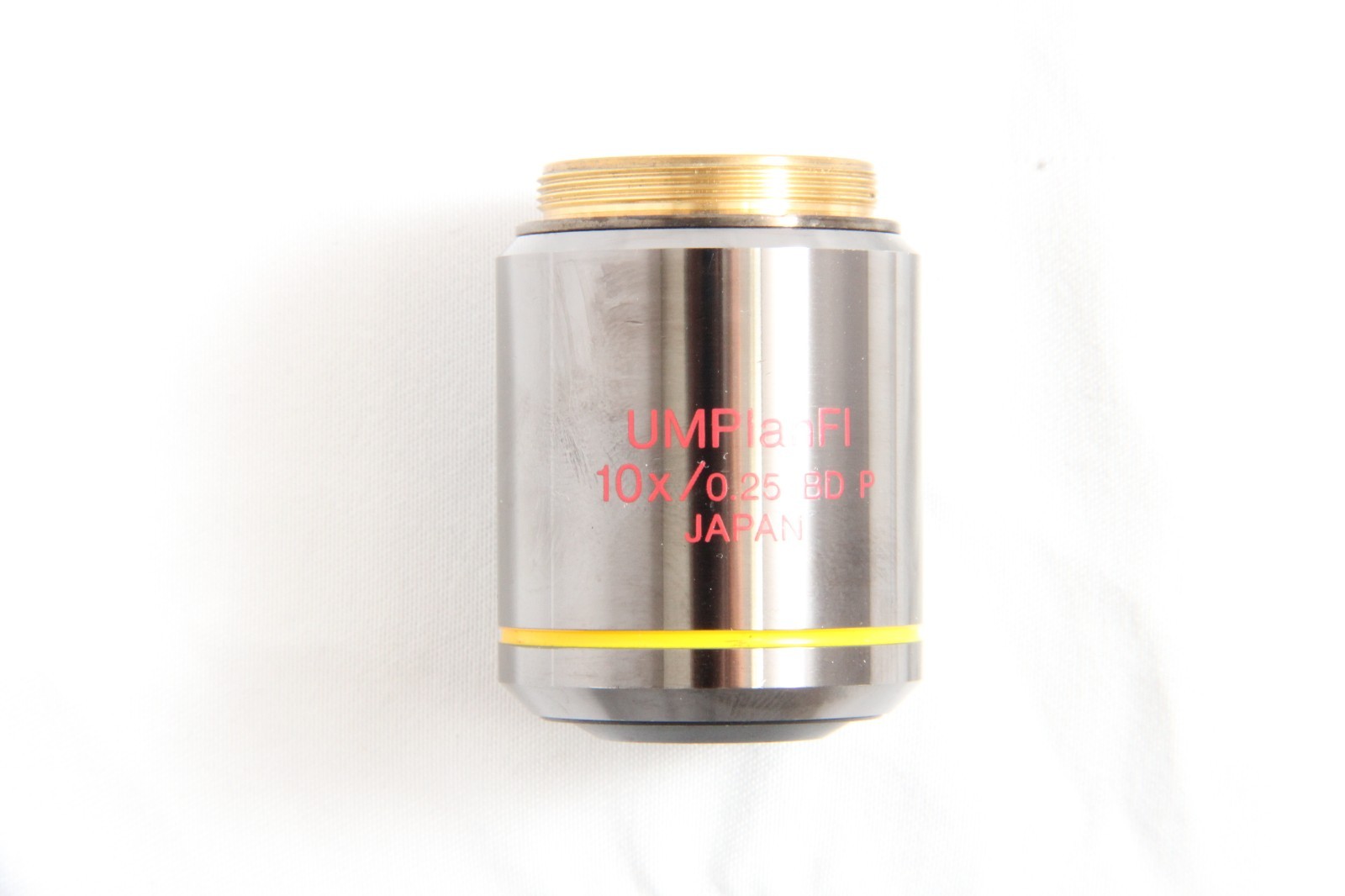 Olympus UMPlanFI 10x / 0.25 BD P Microscope Objective [26mm] #5520