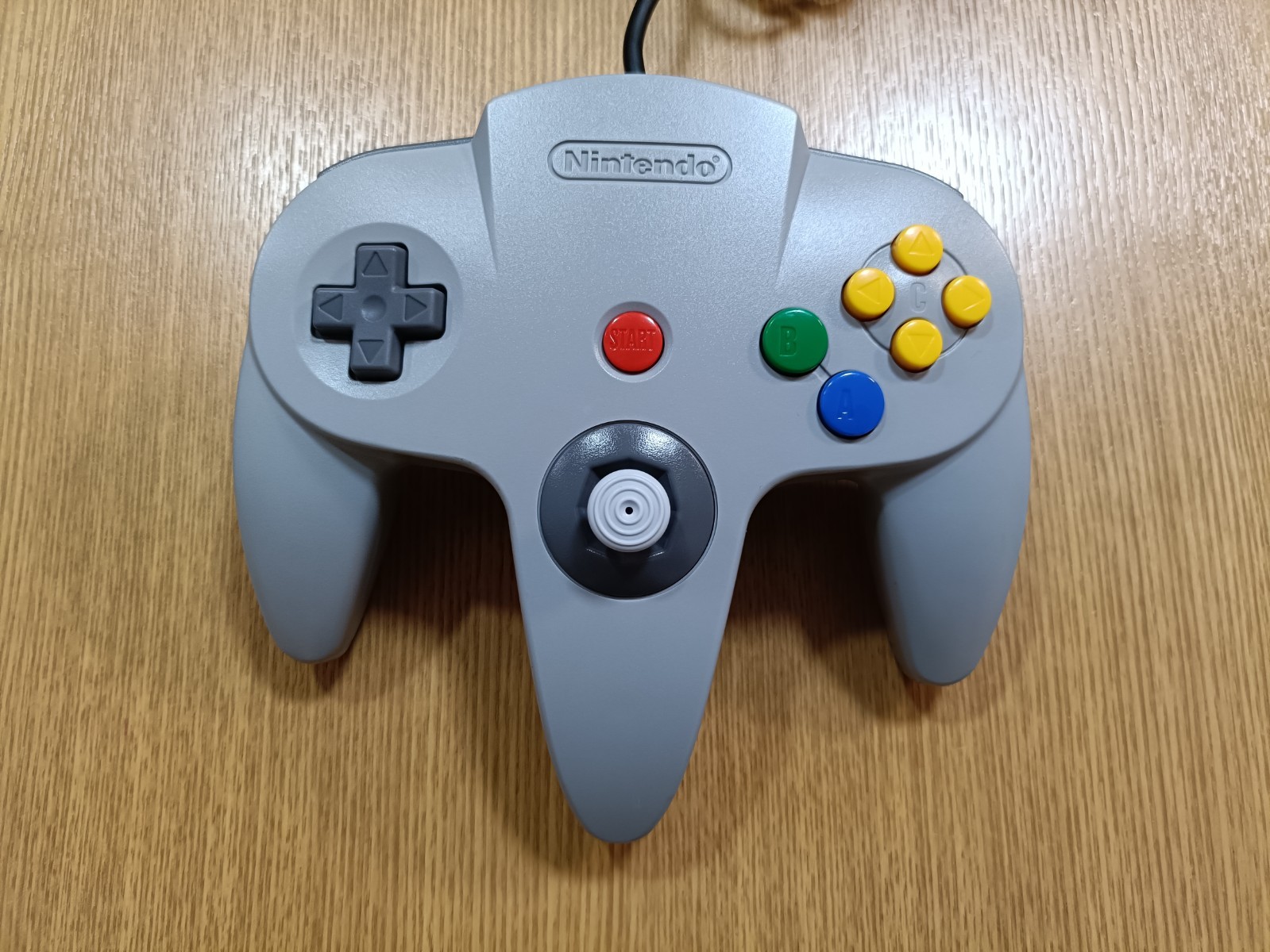 Nintendo 64 N64 Controller Grey OEM Genuine Tight Stick Japan Tested