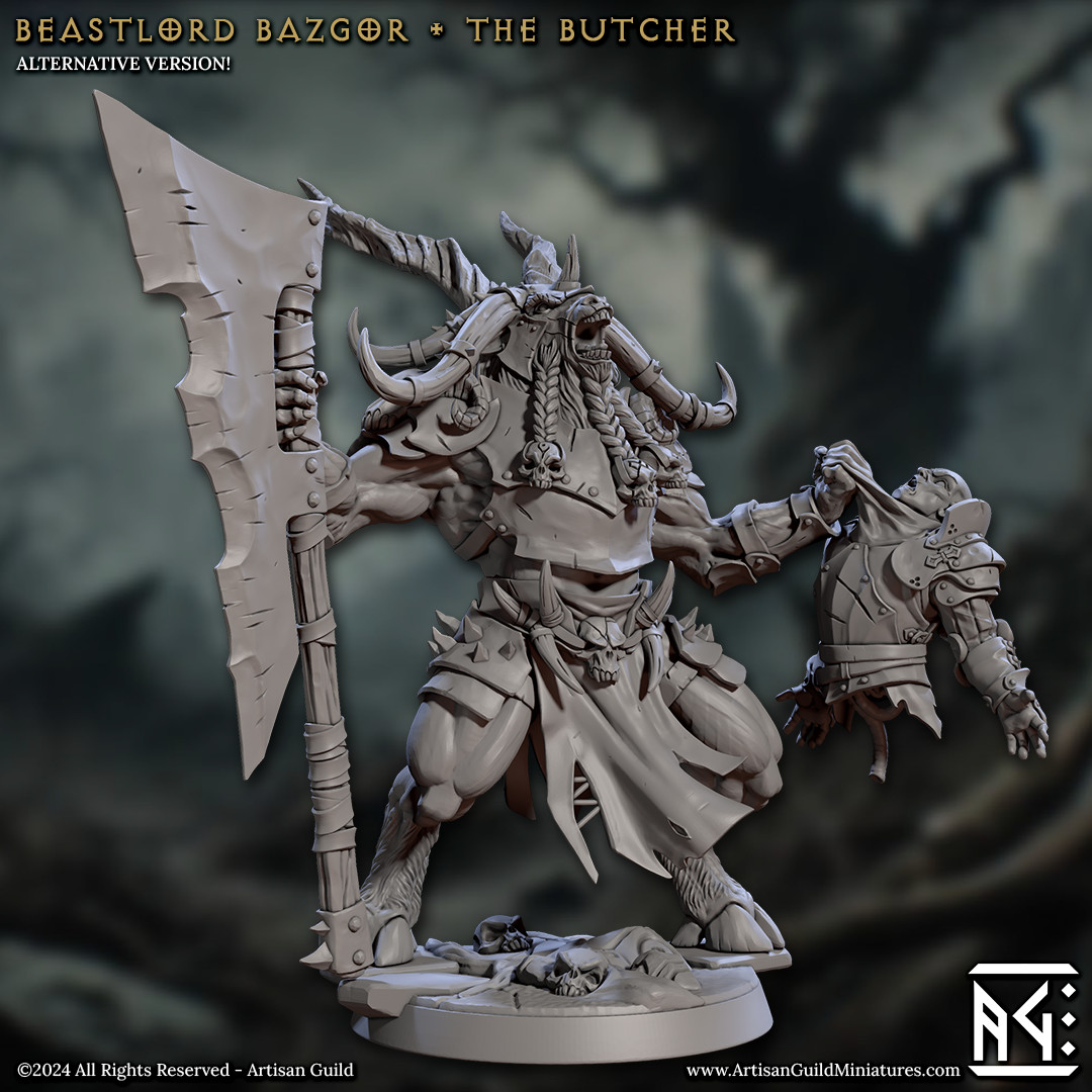 Beastlord - Warlord Hero - Artisan Guild - Dungeons and Dragons