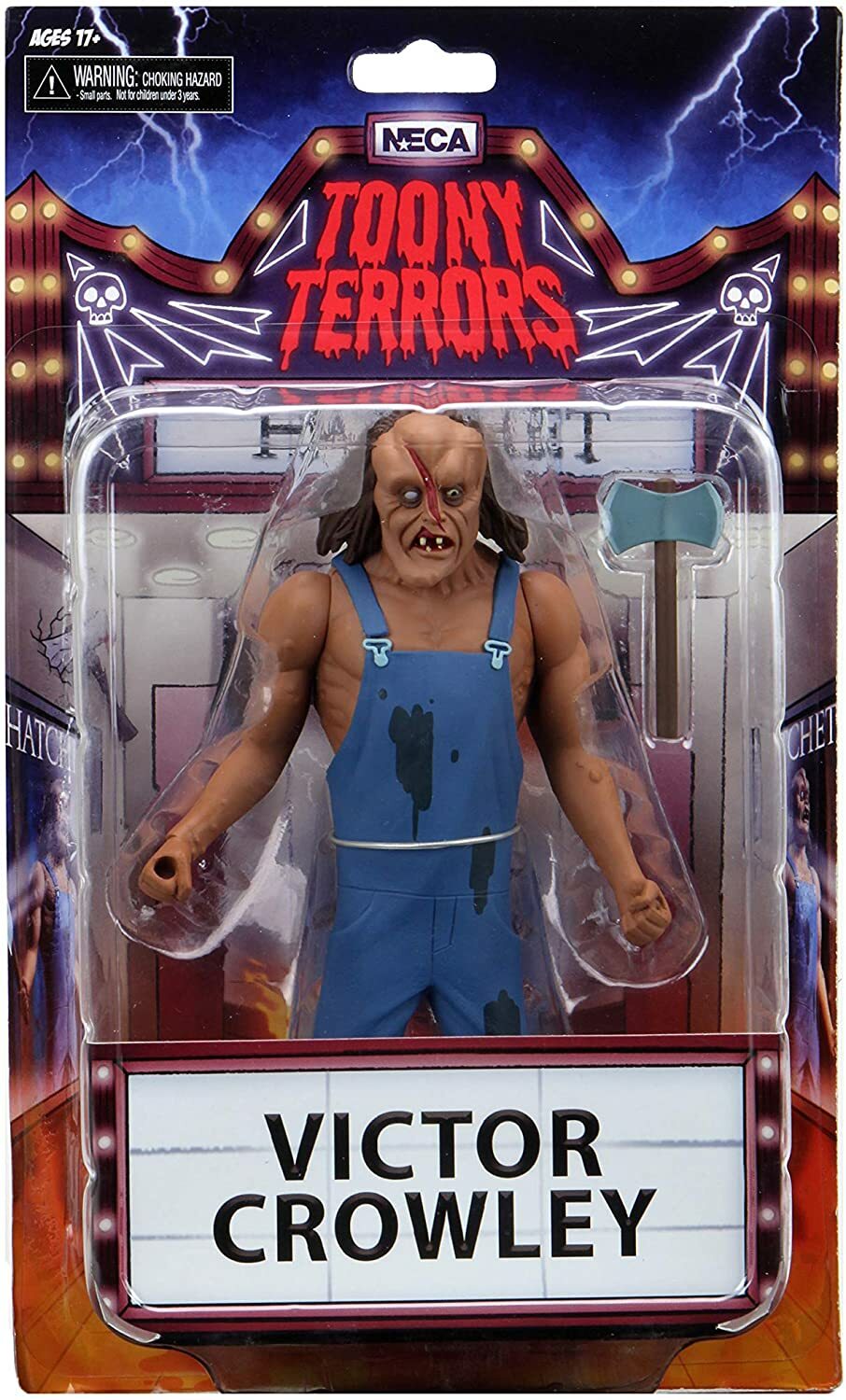 NECA Toony Terrors HATCHET VICTOR CROWLEY 6" Action Figure - New on Card