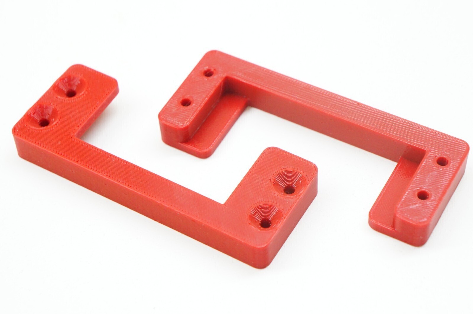 Wall Mount Hanger for Milwaukee Packout Storage - Mounting Cleats (Red/Blk)