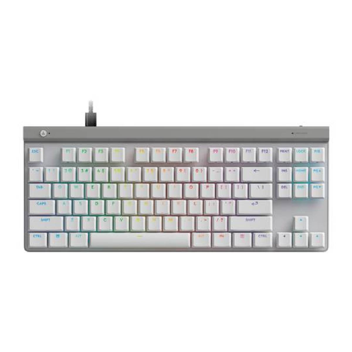 Logitech G515 Lightspeed TKL Wireless Gaming Keyboard (Tactile) - White