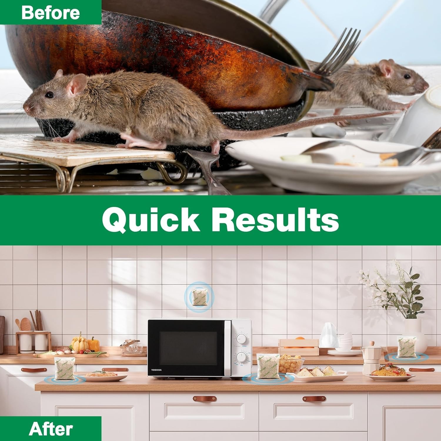 12 Pack Vamoose Natural Rodent